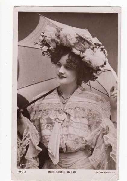 画像1: イギリス女優　Gertie Millar (1)