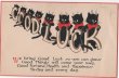 画像1: Good Luck Cat 幸運を招く黒猫　 (1)