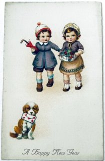 Snowdrop Postcards アンティークポストカード専門店 < Dog >