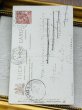 画像3: Postcard　アンティークポストカード　イースター 　睨み合うニワトリと卵泥棒　モナコ切手1906年 (3)