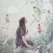 画像3: Postcard  アンティークポストカード　妖精と女の子　妖精たちの秘密　Fairy Secrets   Margaret Tarrant　 (3)