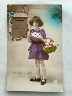 Snowdrop Postcards アンティークポストカード専門店 【写真 女の子 