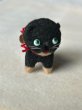 画像1: Vintage style Handmade miniature toy ハンドメイド　アンティーク風ミニチュア　アートドール　黒猫ブリンキー (1)