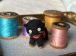 画像6: Vintage style Handmade miniature toy ハンドメイド　アンティーク風ミニチュア　アートドール　黒猫ブリンキー (6)