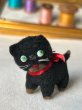 画像1: Vintage style Handmade miniature toy ハンドメイド　アンティーク風ミニチュア　アートドール　黒猫ブリンキー (1)