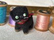 画像5: Vintage style Handmade miniature toy ハンドメイド　アンティーク風ミニチュア　アートドール　黒猫ブリンキー (5)