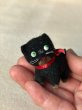 画像2: Vintage style Handmade miniature toy ハンドメイド　アンティーク風ミニチュア　アートドール　黒猫ブリンキー (2)