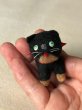 画像5: Vintage style Handmade miniature toy ハンドメイド　アンティーク風ミニチュア　アートドール　黒猫ブリンキー (5)