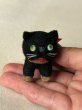 画像4: Vintage style Handmade miniature toy ハンドメイド　アンティーク風ミニチュア　アートドール　黒猫ブリンキー (4)