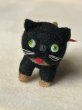 画像1: Vintage style Handmade miniature toy ハンドメイド　アンティーク風ミニチュア　アートドール　黒猫ブリンキー (1)