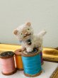 画像5: Vintage style Handmade miniature toy ハンドメイド　アンティーク風ミニチュアトイ　フィフィ猫　FIFI CAT　クリーム (5)