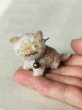 画像2: Vintage style Handmade miniature toy ハンドメイド　アンティーク風ミニチュア　アートドール　フィフィ猫　 (2)