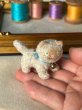 画像3: Vintage style Handmade miniature toy ハンドメイド　アンティーク風ミニチュア　アートドール　フィフィ猫　 (3)