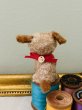 画像3: Vintage style Handmade miniature toy ハンドメイド　アンティーク風ミニチュアトイ　タビー犬　薄茶　Tubby Dog (3)