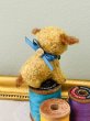 画像4: Vintage style Handmade miniature toy ハンドメイド　アンティーク風ミニチュアトイ　タビー犬　ゴールデンモヘア風　Tubby Dog (4)