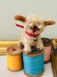 画像2: Vintage style Handmade miniature toy ハンドメイド　アンティーク風ミニチュアトイ　タビー犬　薄茶　Tubby Dog (2)