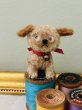 画像1: Vintage style Handmade miniature toy ハンドメイド　アンティーク風ミニチュアトイ　タビー犬　薄茶　Tubby Dog (1)