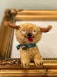 画像7: Vintage style Handmade miniature toy ハンドメイド　アンティーク風ミニチュアトイ　タビー犬　ゴールデンモヘア風　Tubby Dog (7)