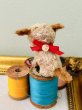 画像5: Vintage style Handmade miniature toy ハンドメイド　アンティーク風ミニチュアトイ　タビー犬　薄茶　Tubby Dog (5)