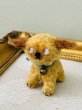 画像1: Vintage style Handmade miniature toy ハンドメイド　アンティーク風ミニチュアトイ　タビー犬　ゴールデンモヘア風　Tubby Dog (1)