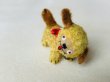 画像4: Vintage style Handmade miniature toy ハンドメイド　アンティーク風ミニチュア　アートドール　タビー犬　ゴールデン　Tubby Dog (4)