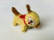 画像1: Vintage style Handmade miniature toy ハンドメイド　アンティーク風ミニチュア　アートドール　タビー犬　ゴールデン　Tubby Dog (1)