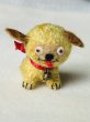 画像1: Vintage style Handmade miniature toy ハンドメイド　アンティーク風ミニチュア　アートドール　タビー犬　ゴールデン　Tubby Dog (1)