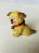 画像2: Vintage style Handmade miniature toy ハンドメイド　アンティーク風ミニチュア　アートドール　タビー犬　ゴールデン　Tubby Dog (2)