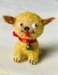 画像1: Vintage style Handmade miniature toy ハンドメイド　アンティーク風ミニチュア　アートドール　タビー犬　ゴールデン　Tubby Dog (1)