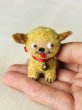 画像4: Vintage style Handmade miniature toy ハンドメイド　アンティーク風ミニチュア　アートドール　タビー犬　ゴールデン　Tubby Dog (4)