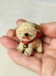 画像2: Vintage style Handmade miniature toy ハンドメイド　アンティーク風ミニチュアトイ　タビー犬　茶色　Tubby Dog (2)