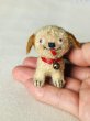 画像2: Vintage style Handmade miniature toy ハンドメイド　アンティーク風ミニチュアトイ　タビー犬　茶色　Tubby Dog (2)