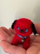 画像5: Vintage style Handmade miniature toy ハンドメイド　アンティーク風ミニチュア　アートドール　タビー犬　赤黒　Tubby Dog (5)