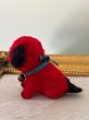 画像2: Vintage style Handmade miniature toy ハンドメイド　アンティーク風ミニチュア　アートドール　タビー犬　赤黒　Tubby Dog (2)